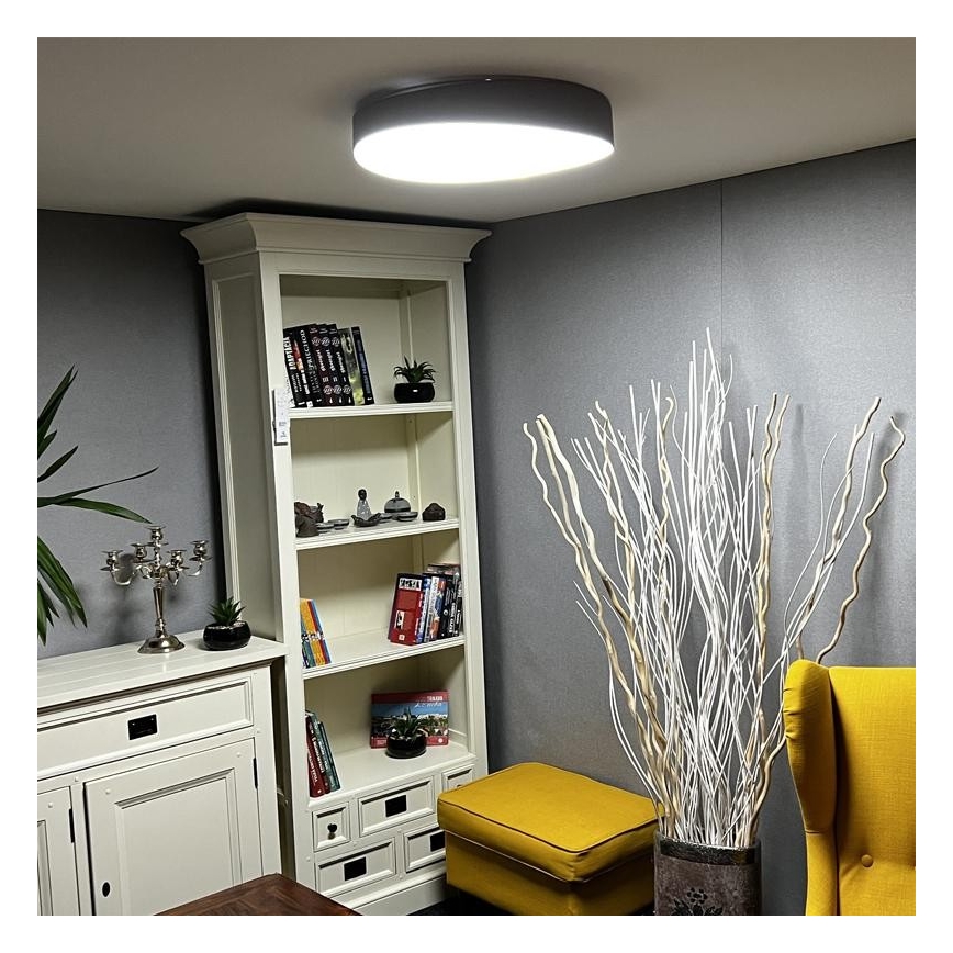 LED Himmennettävä kattovalo LED/48W/230V 2700-6500K Wi-Fi Tuya + kauko-ohjain