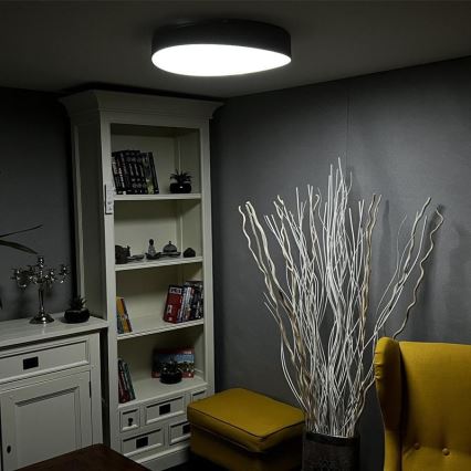 LED Himmennettävä kattovalo LED/48W/230V 2700-6500K Wi-Fi Tuya + kauko-ohjain