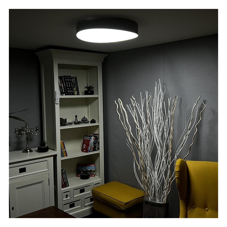 LED Himmennettävä kattovalo LED/48W/230V 2700-6500K Wi-Fi Tuya + kauko-ohjain