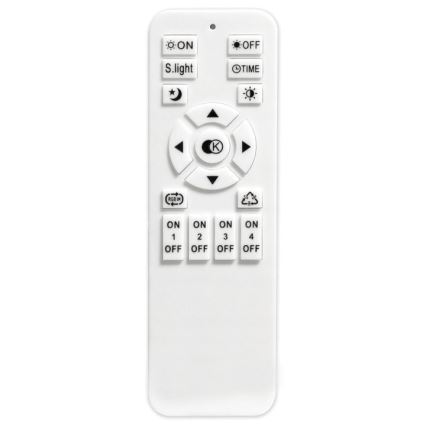 LED Himmennettävä kattovalo NOVA LED/54W/230V 3000-6500K musta + kaukosäädin