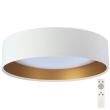 LED Himmennettävä kattovalo SMART GALAXY LED/24W/230V valkoinen/kulta + kaukosäädin