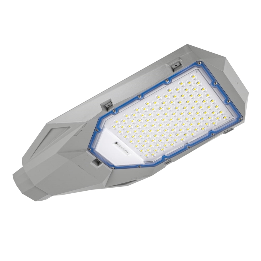Himmennettävä LED-katuvalaisin hämäräkytkimellä ja aurinkopaneelilla LED/200W/20000 mAh 6500K IP65 harmaa