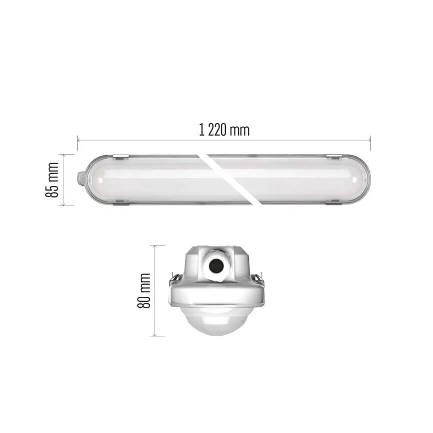 LED Himmennettävä kestävä kevyt MISTY LED/21/26/31/35W/230V 6500K IP66