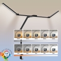 LED himmennettävä kosketusohjattu joustava pöytävalaisin POINTIQ LED/36W/230V 3000-6500K CRI 92 musta