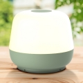 LED himmennettävä kosketusohjattu ulkokäyttöön tarkoitettu pöytävalaisin SAMBA LED/1,2W/5V USB 1200 mAh IP44 vihreä