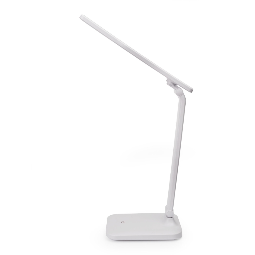 LED himmennettävä kosketuspöytälamppu USB-portilla REMUS LED/5W/230V valkoinen
