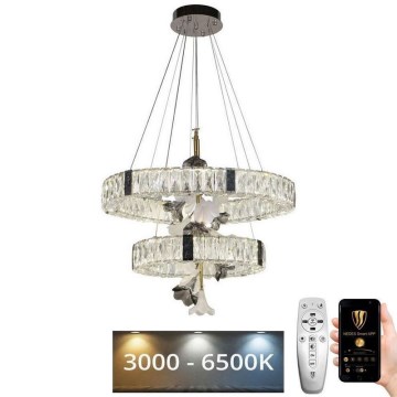 LED himmennettävä kristallikruunu johdolla LED/70W/230V 3000-6500K + kaukosäädin