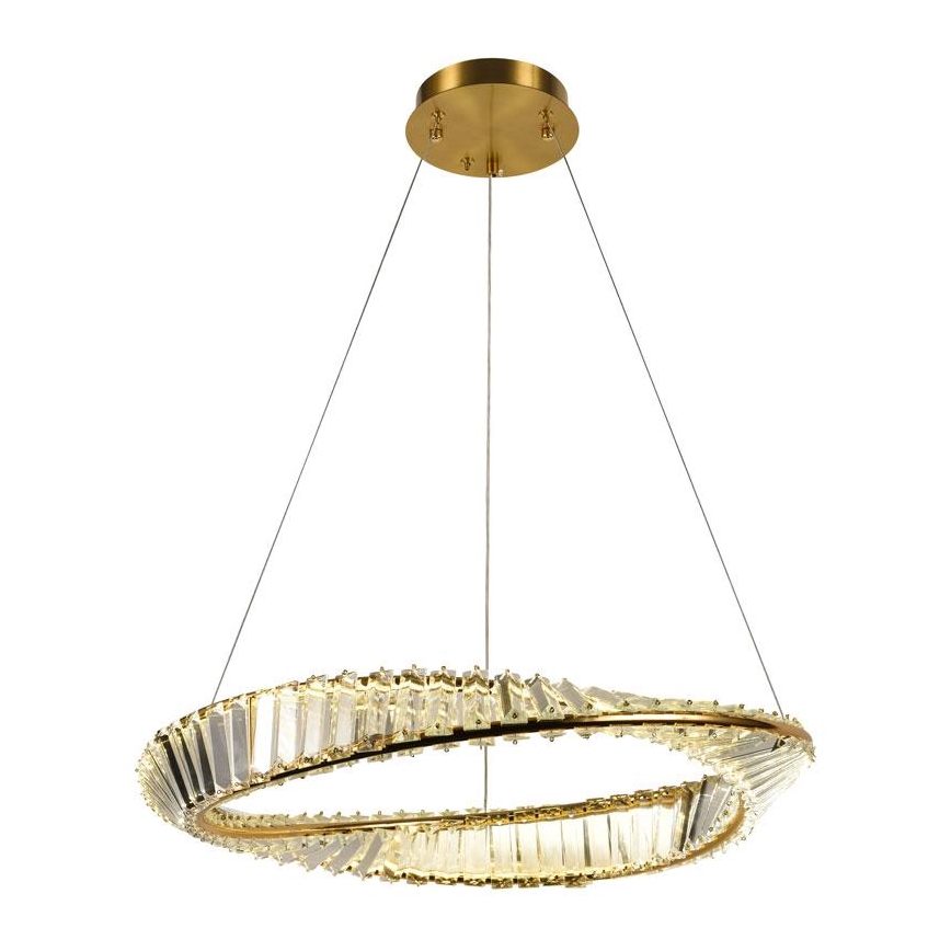 LED himmennettävä kristallikruunu johdolla LED/40W/230V 3000-6500K + kaukosäädin