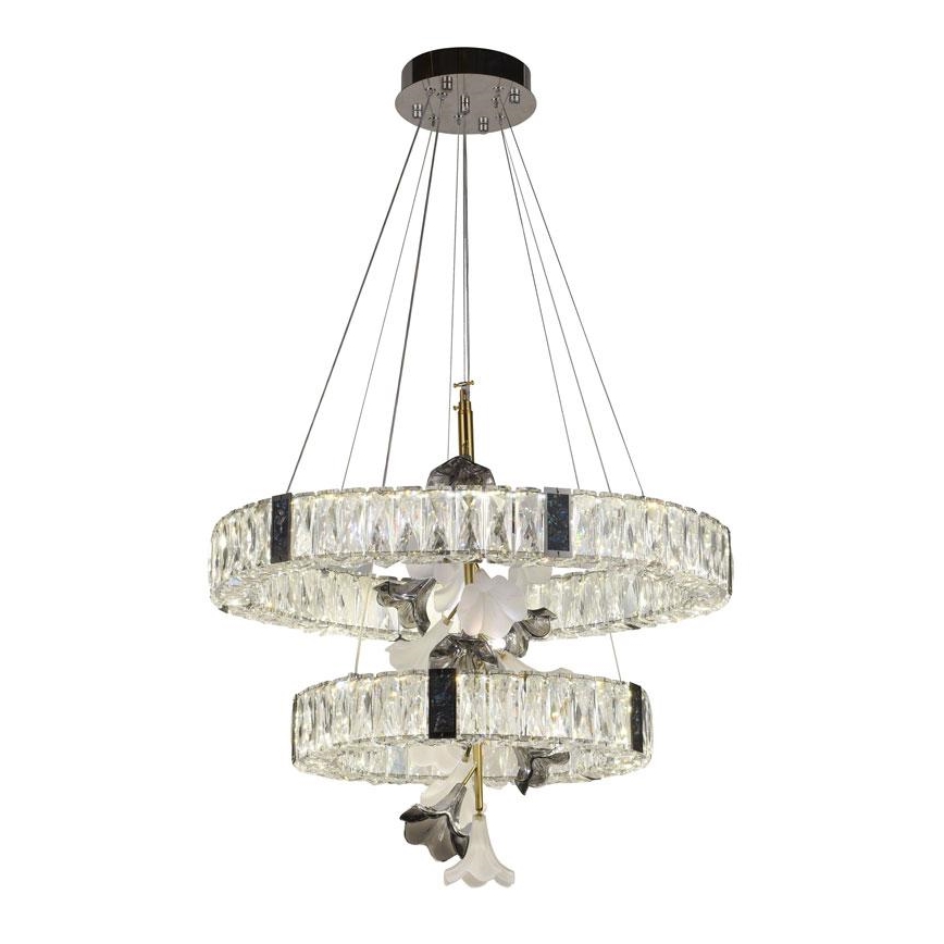 LED himmennettävä kristallikruunu johdolla LED/70W/230V 3000-6500K + kaukosäädin