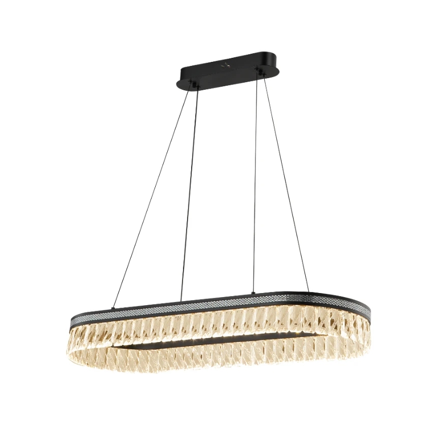 LED-himmennettävä kristallivalaisin vaijerilla THALIA LED/50W/230V 3000-6000K + kaukosäädin