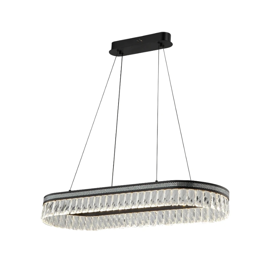 LED-himmennettävä kristallivalaisin vaijerilla THALIA LED/50W/230V 3000-6000K + kaukosäädin