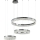 LED-himmennettävä kristallikruunu vaijerilla THALIA LED/120W/230V 3000-6000K + kaukosäädin