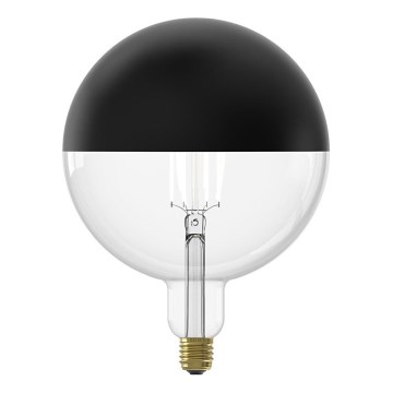 LED-himmennettävä kuplalamppu FILAMENT G200 E27/6W/230V 1800K musta CRI 90