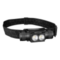 LED himmennettävä ladattava alumiininen otsalamppu LED/2600 mAh IP65
