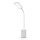 LED-himmennettävä ladattava kosketusohjattu säädettävä pöytälamppu klipsillä LED/5W/1200 mAh valkoinen