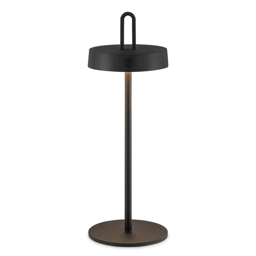 Himmennettävä LED-pöytälamppu ulkokäyttöön, ladattava ja kosketusohjattu SHINE LED/1,5W/3,7V 3000 mAh IP44 musta