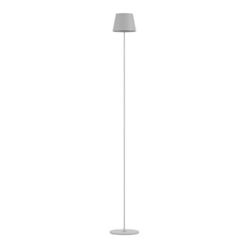 LED himmennettävä ladattava lattiavalaisin 3-in-1 LED/4W/5V 4400 mAh 3000K IP54 valkoinen