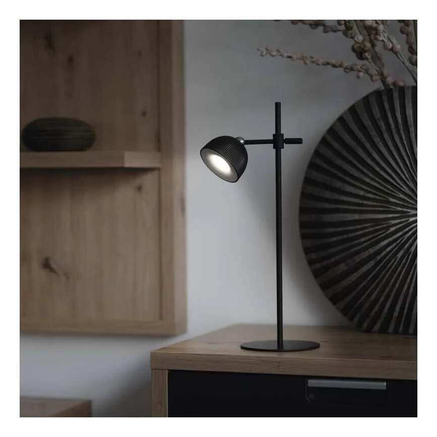 LED himmennettävä ladattava pöytävalaisin magneettikiinnityksellä 4-in-1 LED/4,2W/3,7V 4000K 1200mAh musta