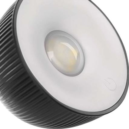 LED himmennettävä ladattava pöytävalaisin magneettikiinnityksellä 4-in-1 LED/4,2W/3,7V 4000K 1200mAh musta