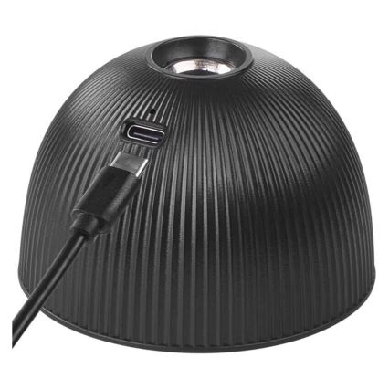 LED himmennettävä ladattava pöytävalaisin magneettikiinnityksellä 4-in-1 LED/4,2W/3,7V 4000K 1200mAh musta