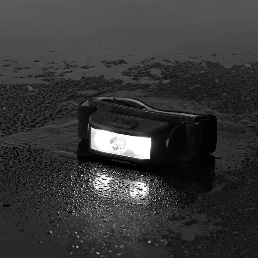 LED himmennettävä ladattava otsalamppu 3xLED/5V IPX4 100 lm 1200 mAh