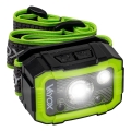 LED-himmennettävä ladattava otsalamppu anturilla LED/10W/5V IP66 750 lm 1500 mAh