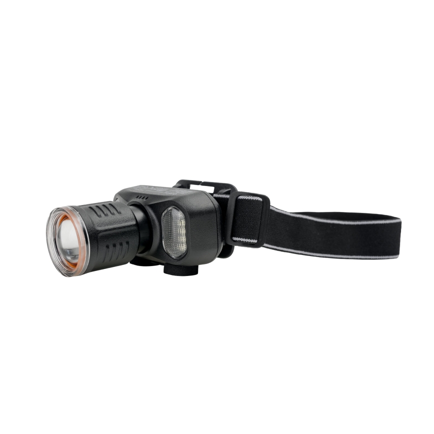 LED-himmennettävä ladattava otsalamppu LED/3,4W/5V 1500 mAh