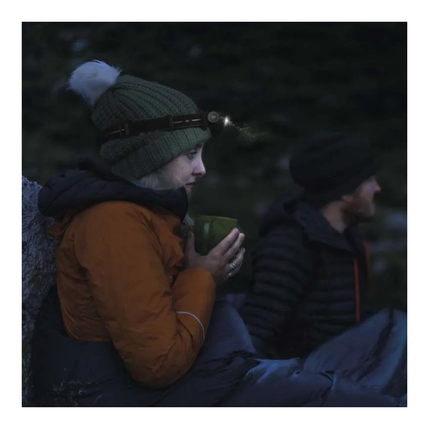 LED Himmennettävä ladattava otsavalo GP XPLOR PHR19 LED/1x18650/5V IPX8