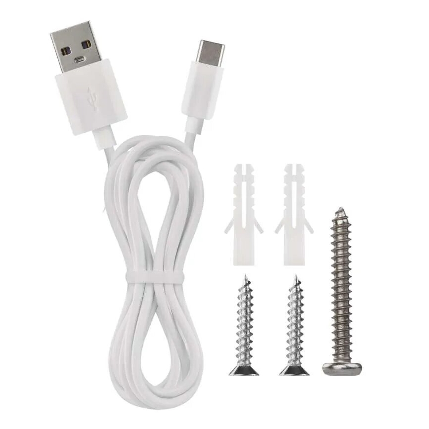 LED himmennettävä ladattava pöytävalaisin 4-in-1 LED/6W/3,7V 3000K/4000K/6500K 1500mAh valkoinen