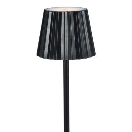 LED himmennettävä ladattava kosketuspöytälamppu LED/4W/5V 3000-6000K 1800 mAh musta