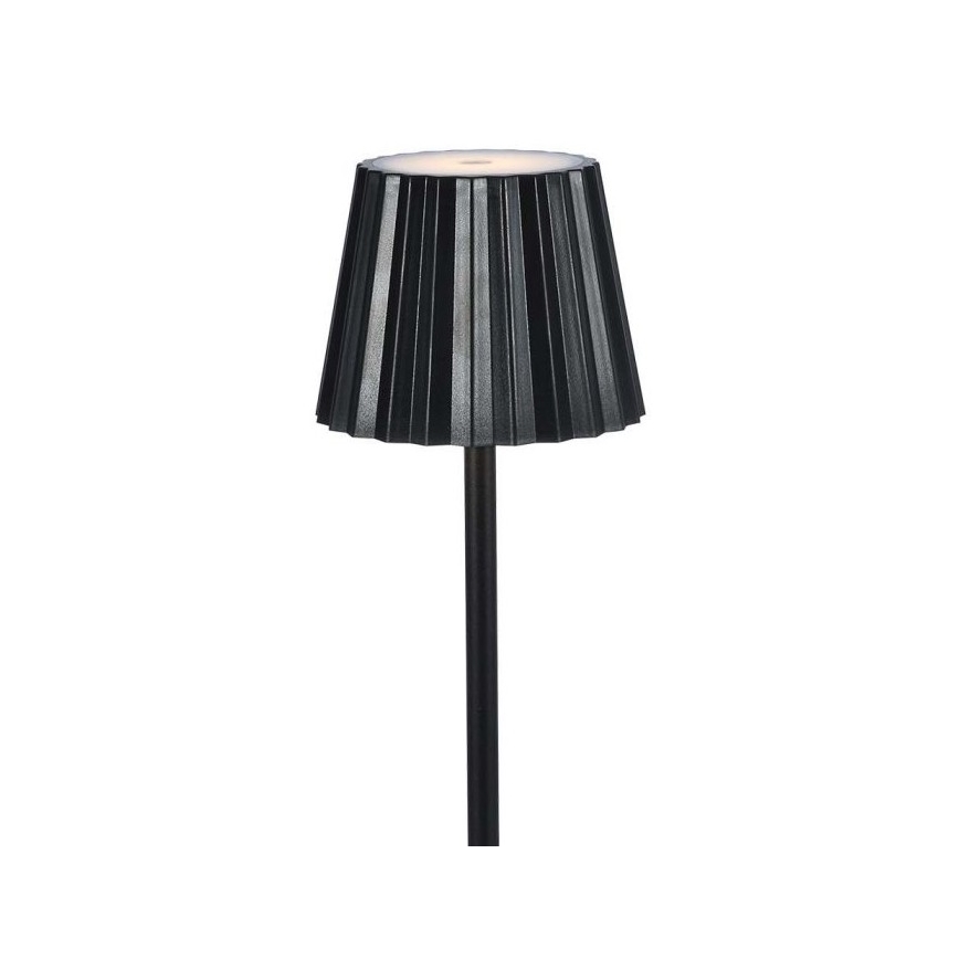 LED himmennettävä ladattava kosketuspöytälamppu LED/4W/5V 3000-6000K 1800 mAh musta