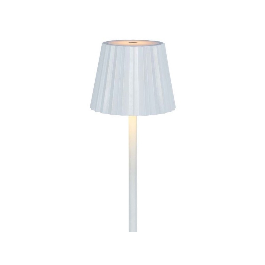 LED himmennettävä ladattava kosketusohjattu pöytävalaisin LED/4W/5V 3000-6000K 1800 mAh valkoinen