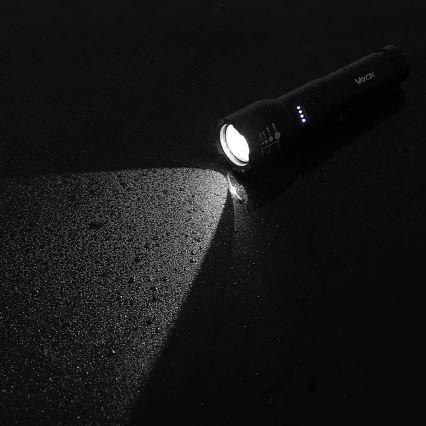 LED himmennettävä ladattava taskulamppu LED/20W/5V IPX4 800 lm 2000 mAh