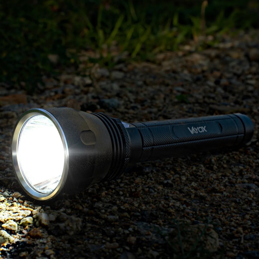 LED himmennettävä ladattava taskulamppu LED/20W/5V IPX5 1570 lm 8400 mAh