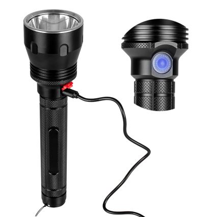 LED himmennettävä ladattava taskulamppu LED/20W/5V IPX5 1570 lm 8400 mAh