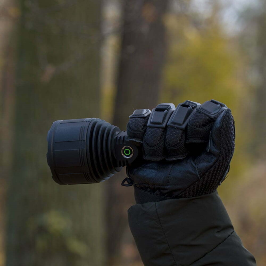 LED himmennettävä ladattava taskulamppu LED/30W/5V IPX7 3000 lm 4200 mAh