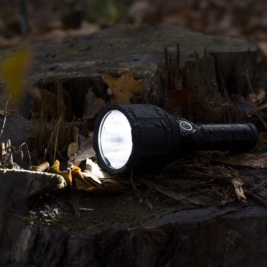 LED himmennettävä ladattava taskulamppu LED/30W/5V IPX7 3000 lm 4200 mAh