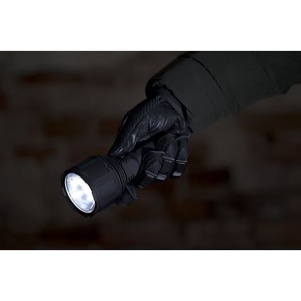 LED himmennettävä ladattava taskulamppu LED/30W/5V IPX7 3000 lm 4200 mAh
