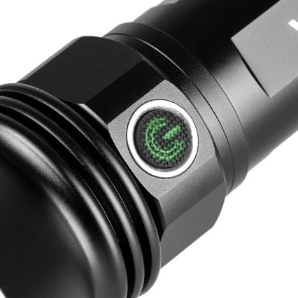 LED Himmennettävä ladattava taskulamppu LED/20W/5V IPX5 1900 kiiltävä 5000 mAh