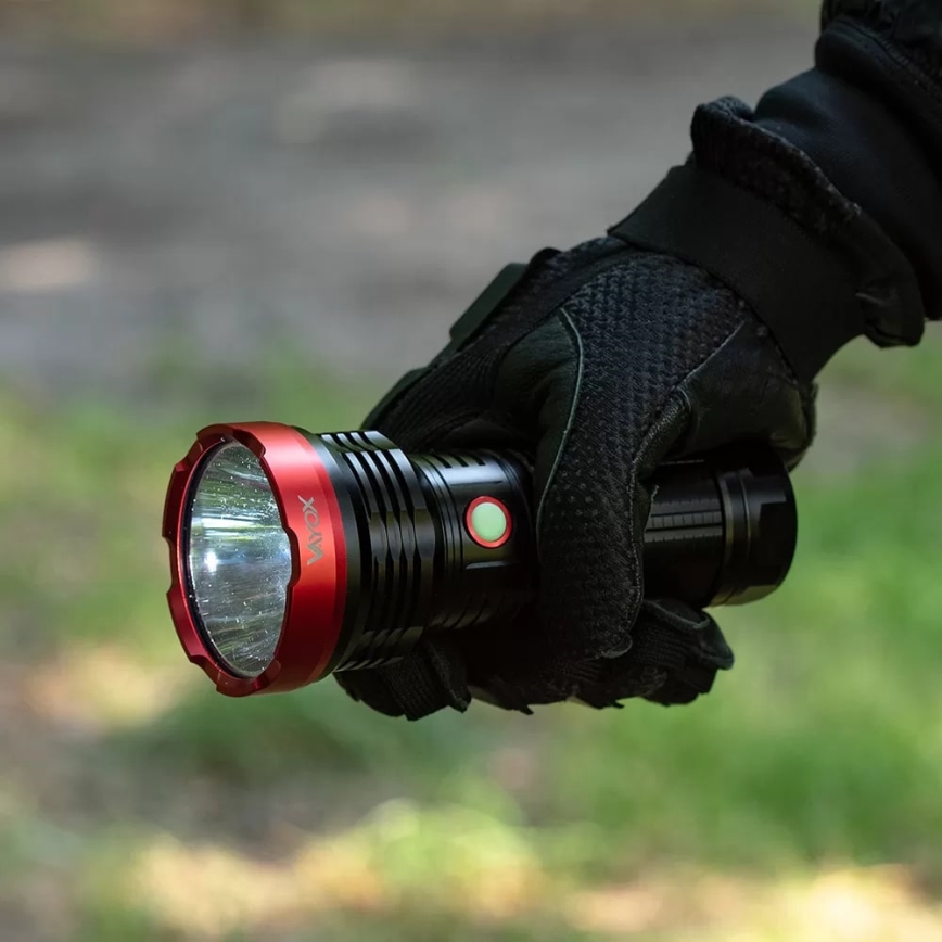 LED Himmennettävä ladattava taskulamppu LED/20W/5V IPX5 2000 kiiltävä 6000 mAh