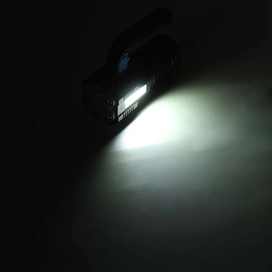 LED Himmennettävä ladattava taskulamppu LED/5V IPX4 250 kiiltävä 1200 mAh