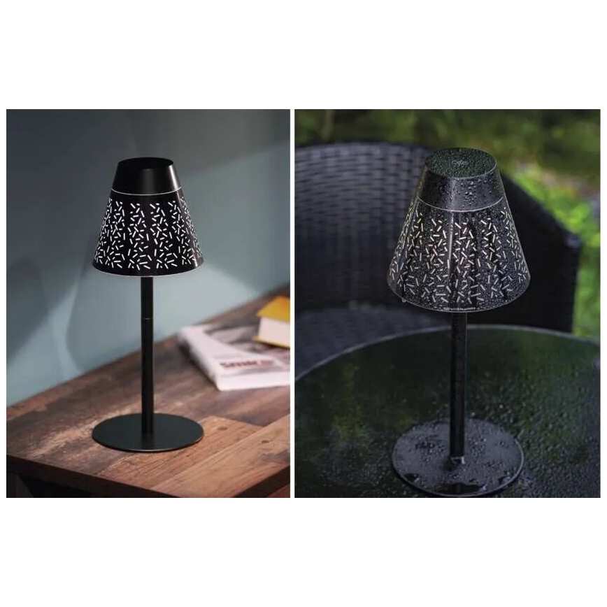 LED himmennettävä ladattava ulkokäyttöön tarkoitettu pöytävalaisin LED/4,2W/5V 2200mAh IP44