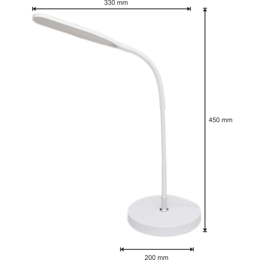 LED himmennettävä lamppu 3-in-1 LED/10W/230V 3000/4000/6000K CRI 90 valkoinen