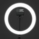 LED Himmennettävä lamppu jalustalla ja pidikkeellä vloggaamiseen LED/10W/5V 3200-5500K