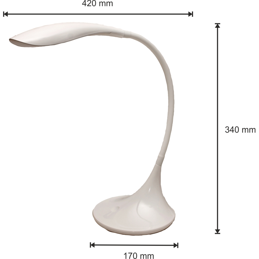 LED himmennettävä lamppu VELA 1xLED/6.5W/230V