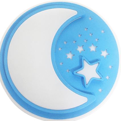 LED Himmennettävä lasten kattovalaisin NOTTE LED/40W/230V + kauko-ohjaus