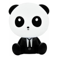 LED Himmennettävä lasten kosketus lamppu PANDA LED/2,5W/3,7V 1200 mAh
