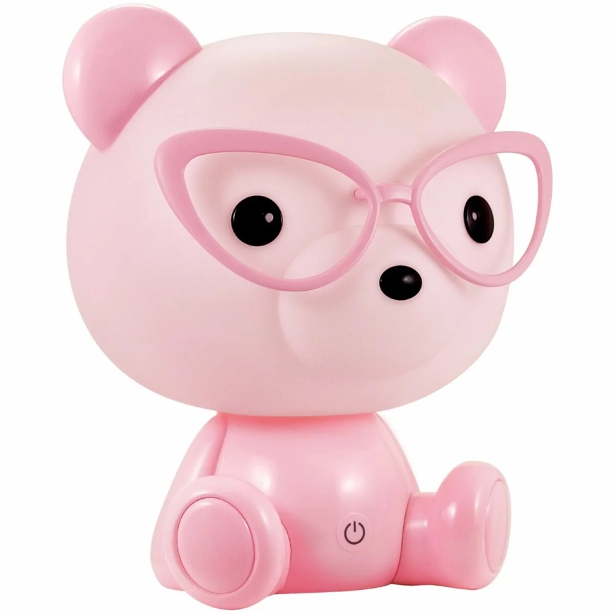 LED himmennettävä lasten yövalaisin LED / 2.5W karhu vaaleanpunainen