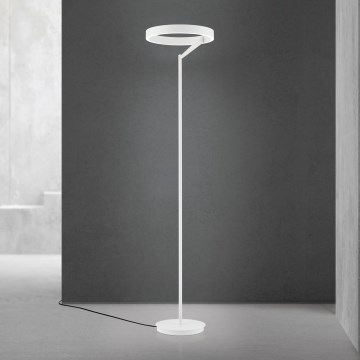 LED-himmennettävä lattiavalaisin KOLK LED/40W/230V 2700/4000K valkoinen