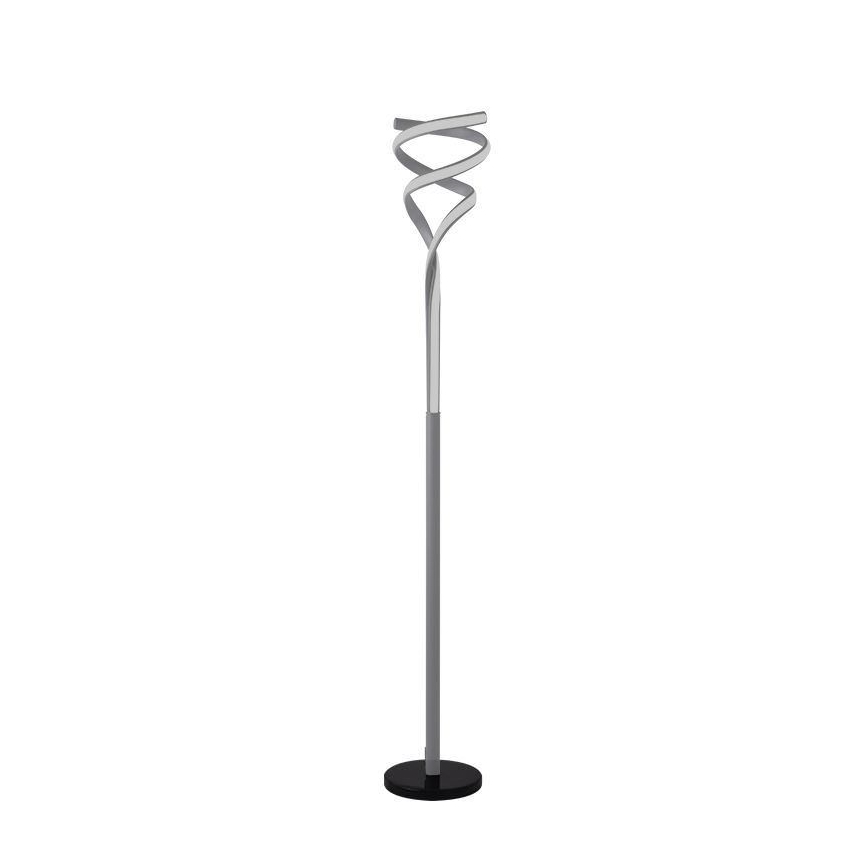LED himmennettävä lattiavalaisin LED/50W/230V 3000-6500K harmaa + kaukosäädin